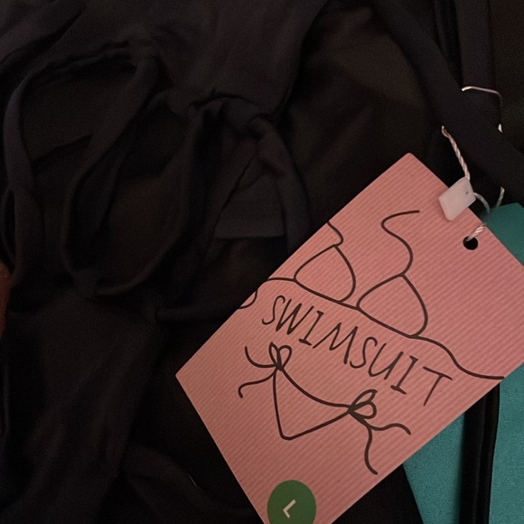 New with tags women’s SEXY Swimsuit. Double crisscross back and lace up Too - Picture 5 of 5